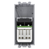 Компьютерная розетка DKC Avanti RJ-45 модульная кат. 5е (закаленная сталь) 4404461