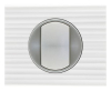 Рамка Сeliane одноместная (белый рельеф) 069011