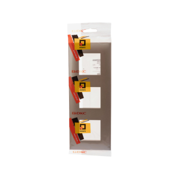 Рамка 3 поста (6 мод.) DKC Avanti (Кремовый жемчуг) 4425906