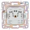 Розетка с крышкой 16А IP44 IEK SKANDY SK-R11S (серебряный) SK-R16-16-44-K23