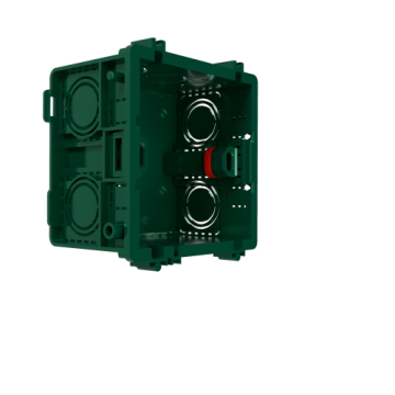 Коробка SE Systeme Infinity монтажная 87х87 для кладки или бетона (зеленая) FSE350000