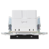 Розетка USB A+C 3,1А IEK SKANDY SK-R14Bl (черный) SK-U22-D31-K02
