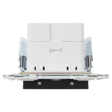 Розетка USB A+C 3,1А IEK SKANDY SK-R14Bl (черный) SK-U22-D31-K02