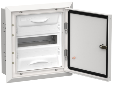 Щит металлический встраиваемый IEK TITAN 5 ЩРв-12 (1х12) 380х365х130 IP31 белый TI5-50-V-012-31