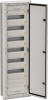 Щит металлический встраиваемый TITAN 5 ЩРв-84 (7х12) 1130х365х130 IP31 серый TI5-50-V-084-31-7035