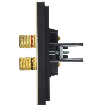 Аудиорозетка FORTE&PIANO 4-мест FP839M (металл слоновая кость) FP-S40-M-K41