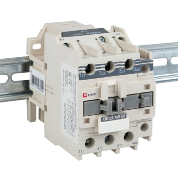 Контактор EKF PROxima КМЭ малогабаритный 32А 220В 1NO ctr-s-32-220