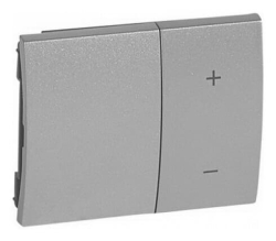 Лицевая панель Galea Life для кнопочного светорегулятора (алюминий) 771386