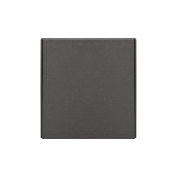 Проходной выключатель Kranz Strong 1 кл с рамкой (графит) KR-78-0708-6
