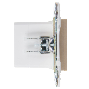 Розетка USB A+C 3,1А IEK SKANDY SK-R14Sh (шампань) SK-U22-D31-K37