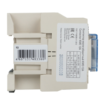 Контактор EKF PROxima КМЭ малогабаритный 12А 36В 1NO ctr-s-12-36