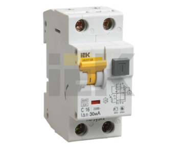 Дифференциальный автомат IEK АВДТ 32 C25 30mA тип А MAD22-5-025-C-30