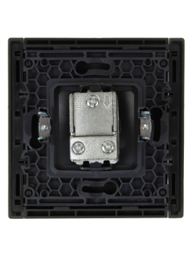 Розетка TV проходная FORTE&PIANO FP329 (серый) FP-A10-P-K03