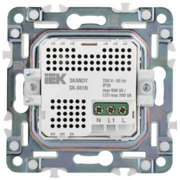 Датчик движения IEK SKANDY SK-S01N (никель) SK-MS10-N-150-05-K50