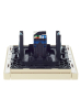 Розетка компьютерная FORTE&PIANO RJ45 кат.6 FP431 (ваниль) FP-K10-2-K10
