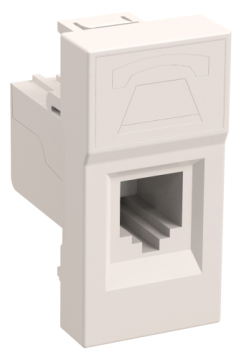 Розетка телефонная IEK PRIMER RJ-11 кат.3 РКФ-10-00-П 1 модуль CKK-40D-RT1-K01