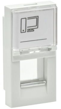 IEK PRIMER Панель лицевая Keystone (1 мод.) бел. PR-KK40D-PLK-0-1-K01