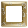 Рамка Valena одноместная (золотая барокко) 770020