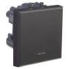 Кнопка DKC Avanti 2 модуля (черный матовый) 4412152
