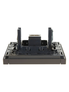 Розетка HDMI IEK FORTE&PIANO FP340 (серый) FP-H10-K03