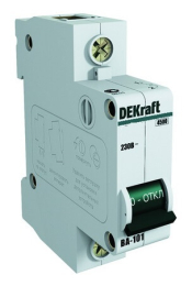 Автоматический выключатель DEKraft ВА-101 C40 4,5кА 11058DEK