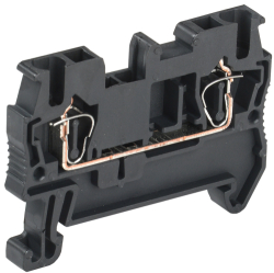 IEK Клемма пружинная КПИ 2в-2,5 31А черный YZN11-002-K02