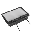 Люк Systeme Elecrtic MultiDesk на 24 модулей IP40 для фальшпола с монтажной коробкой тип MDK10 MDK10124