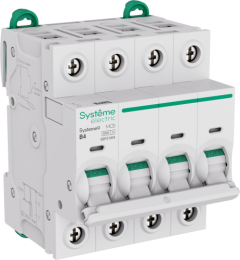 Автоматический выключатель Systeme Electric Systeme9 4P 4A 6kA (хар-ка B) S9F21404