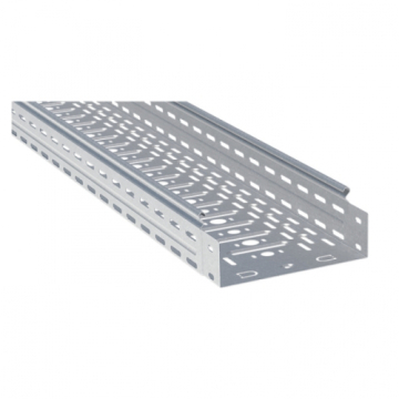 EKF Лоток перфорированный 80x150x3000-0,7 мм L8015001
