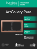 Рамка ArtGallery Pure SE двухместная металл (медь) GAL312502