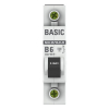 Автоматический выключатель EKF Basic ВА 47-29 1Р 6А 4,5кА (х-ка B) mcb4729-1-06-B
