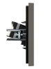 Розетка компьютерная FORTE&PIANO RJ45 кат.5E FP332 (серый) FP-K10-1-K03