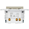 Розетка IEK SKANDY с/з со шторками 16А с USB C 18Вт SK-R17B (бежевый) SK-R14-16-U14-018-K10
