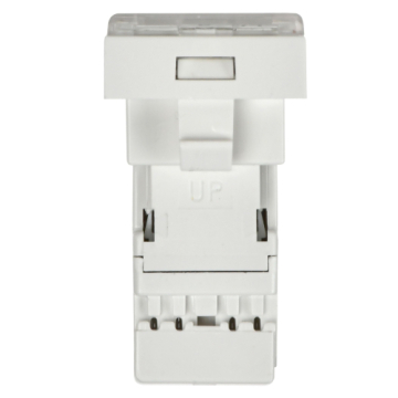 Розетка информационная IEK PRIMER RJ-45 UTP кат 5e 1 модуль РКИ-10-00-П CKK-40D-RI1-K01