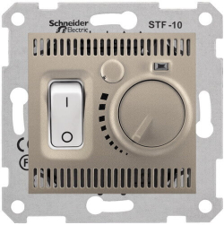 Терморегулятор для теплого пола Sedna (титан) SDN6000368