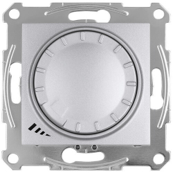 Светорегулятор LED проходной нажимной 4-400 Вт Sedna (алюминий) SDN2201260