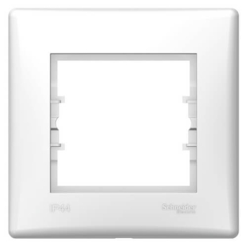 Рамка одноместная влагозащищенная Sedna (белый) SDN5810521