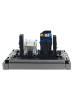 Розетка TV+RJ45 кат.6 FORTE&PIANO FP537 (сталь) FP-AK20-2-K46