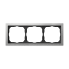Рамка ArtGallery Pure Systeme Electric трехместная металл (алюминий) GAL312103
