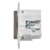 Розетка IEK SKANDY с/з со шторками 16А с USB C 18Вт SK-R17Sh (шампань) SK-R14-16-U14-018-K37
