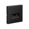 Розетка компьютерная двойная RJ45 ArtGallery 5е (карбон) GAL001085