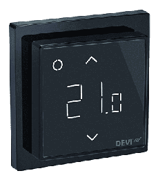 Терморегулятор DEVIreg Smart интеллектуальный с WI-FI, 16A (черный) 140F1143