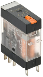 IEK ONI Реле общего назначения OGR-1 2C 220В AC с LED и тест кнопкой. OGR-1-2C-AC220V-L-B