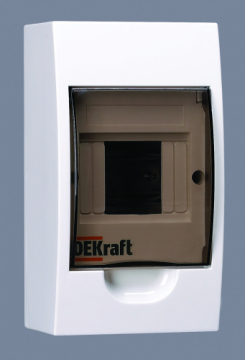 Dekraft Корпус пластиковый навесной 4 мод. IP41 ЩРН-П-4 31008DEK