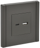 Розетка USB A+C FORTE&PIANO 3,1А FP350 (серый) FP-U22-D31-K03