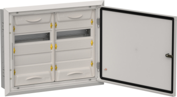 Щит металлический встраиваемый IEK TITAN 5 ЩРв-48 (2х2х12) 505х625х130 IP31 серый TI5-50-V-2X024-31-7035