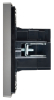 Розетка USB A+C FORTE&PIANO 18Вт FP551 (сталь) FP-U22-018-K46