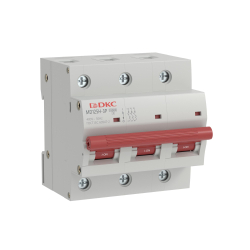 Автоматический выключатель DKC YON max типа MD125H 3P 80А 10кА (х-ка С) MD125H-3PC80