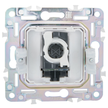 Розетка компьютерная IEK SKANDY RJ45 кат.5E SK-K01G (графит) SK-K10-1-K53
