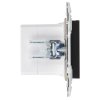 Розетка USB A+C 18Вт IEK SKANDY SK-R13Bl (черный) SK-U22-018-K02